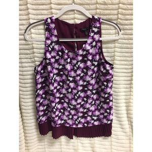 NWT Banana Republic Sleeveless Floral Top